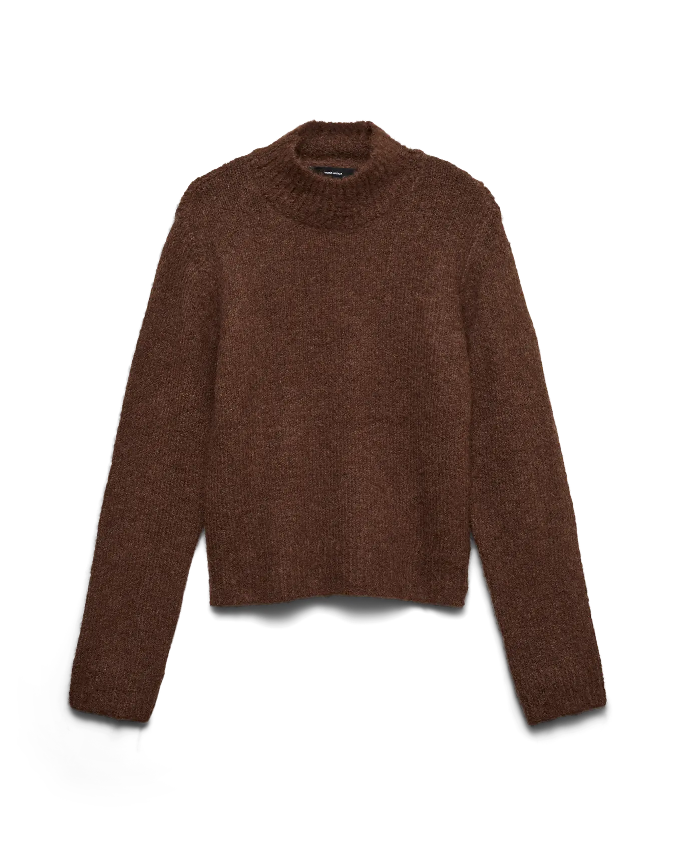 VM BERRY LS HIGNECK PULLOVER - COCOA