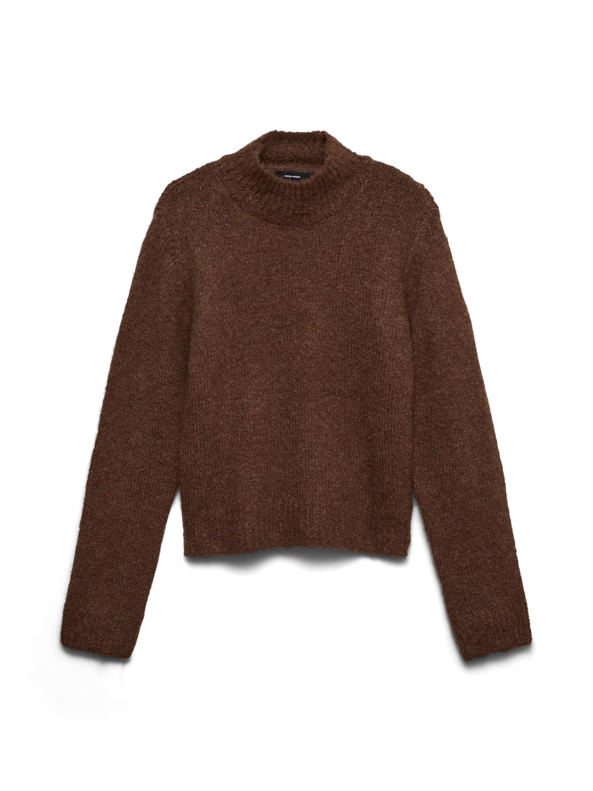 VM BERRY LS HIGNECK PULLOVER - COCOA