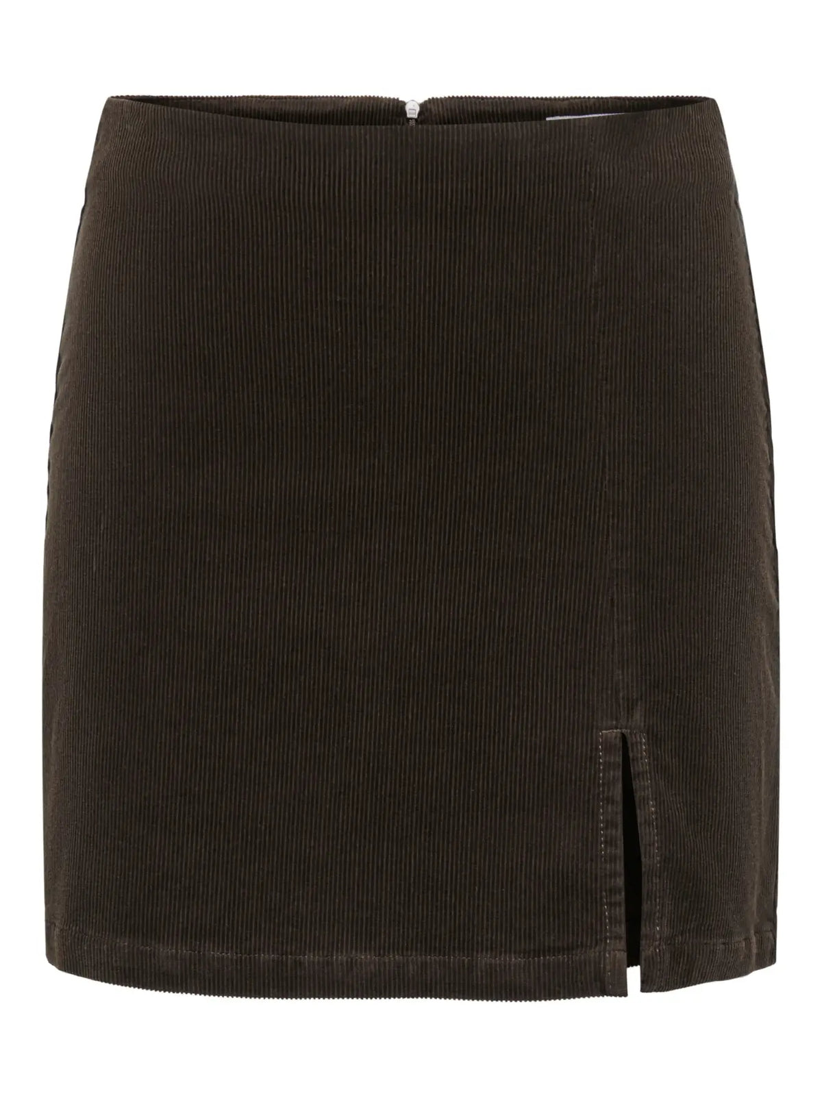 ONLY FLORA HW CORD SKIRT - CHOCOLATE BROWN