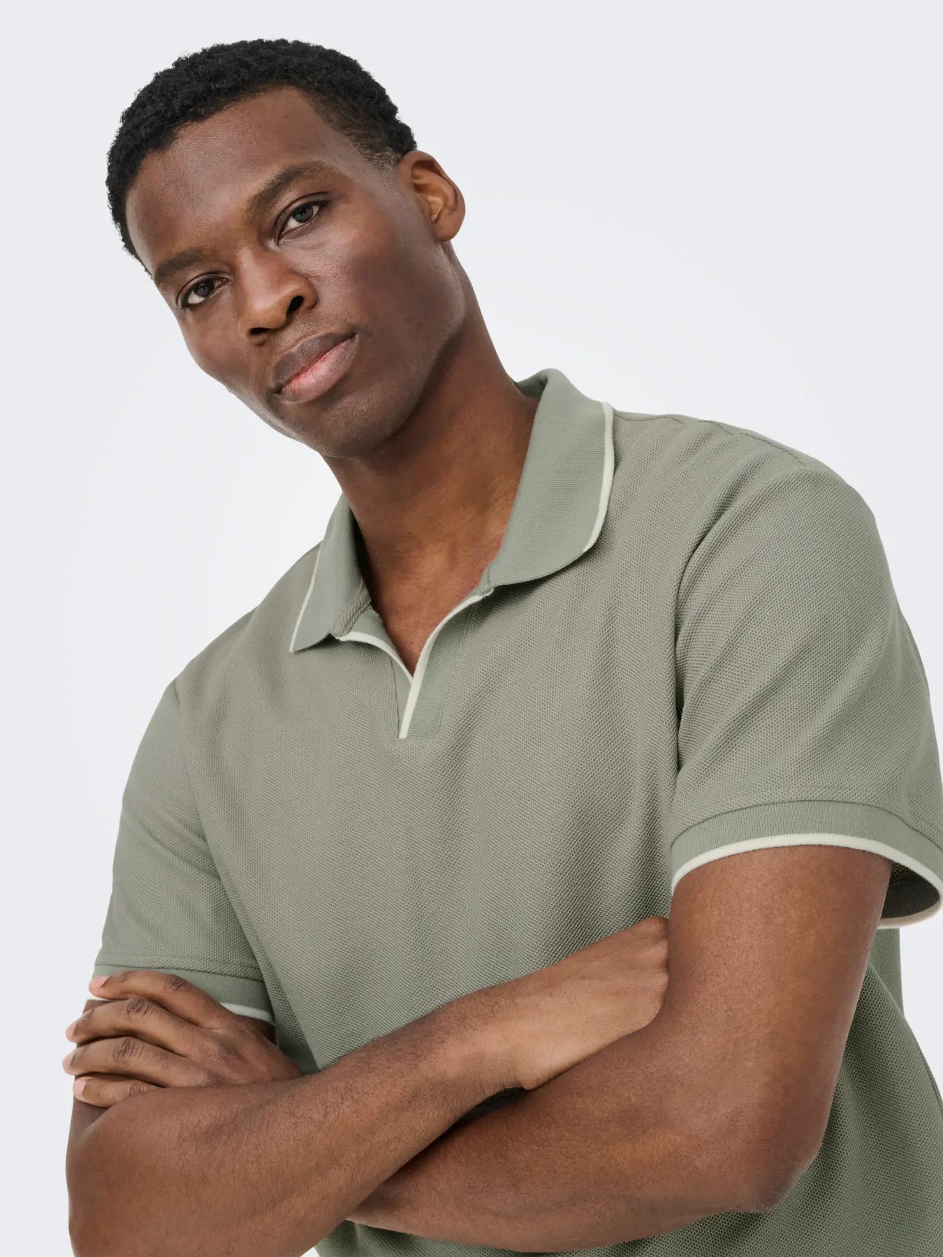 ONLY + SONS RESORT POLO - LAUREL OAK