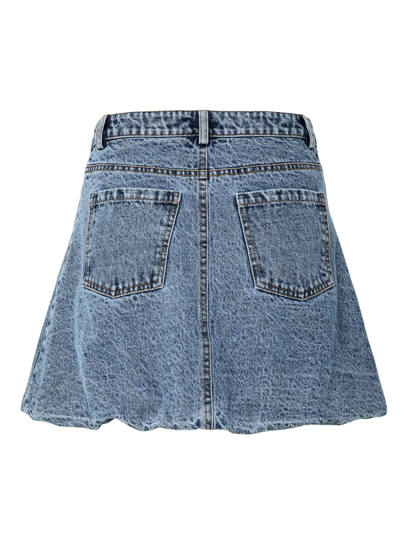 PIECES ALLY BALLOON SKIRT - LIGHT BLUE DENIM