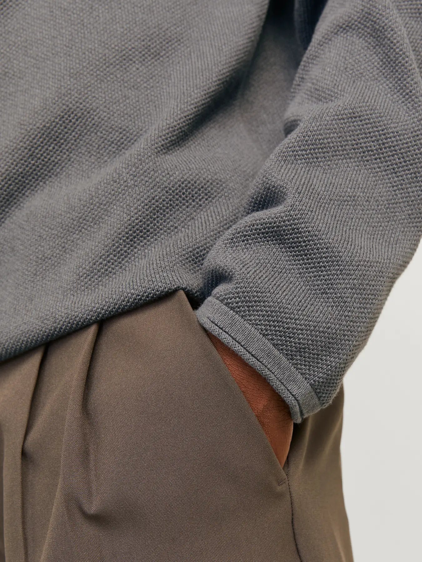 JJ HILL KNIT CREW NECK PULLOVER - CASTLEROCK