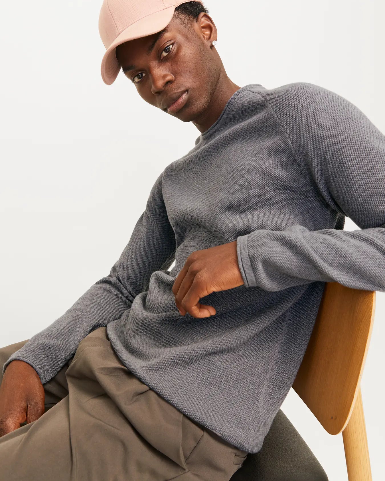 JJ HILL KNIT CREW NECK PULLOVER - CASTLEROCK