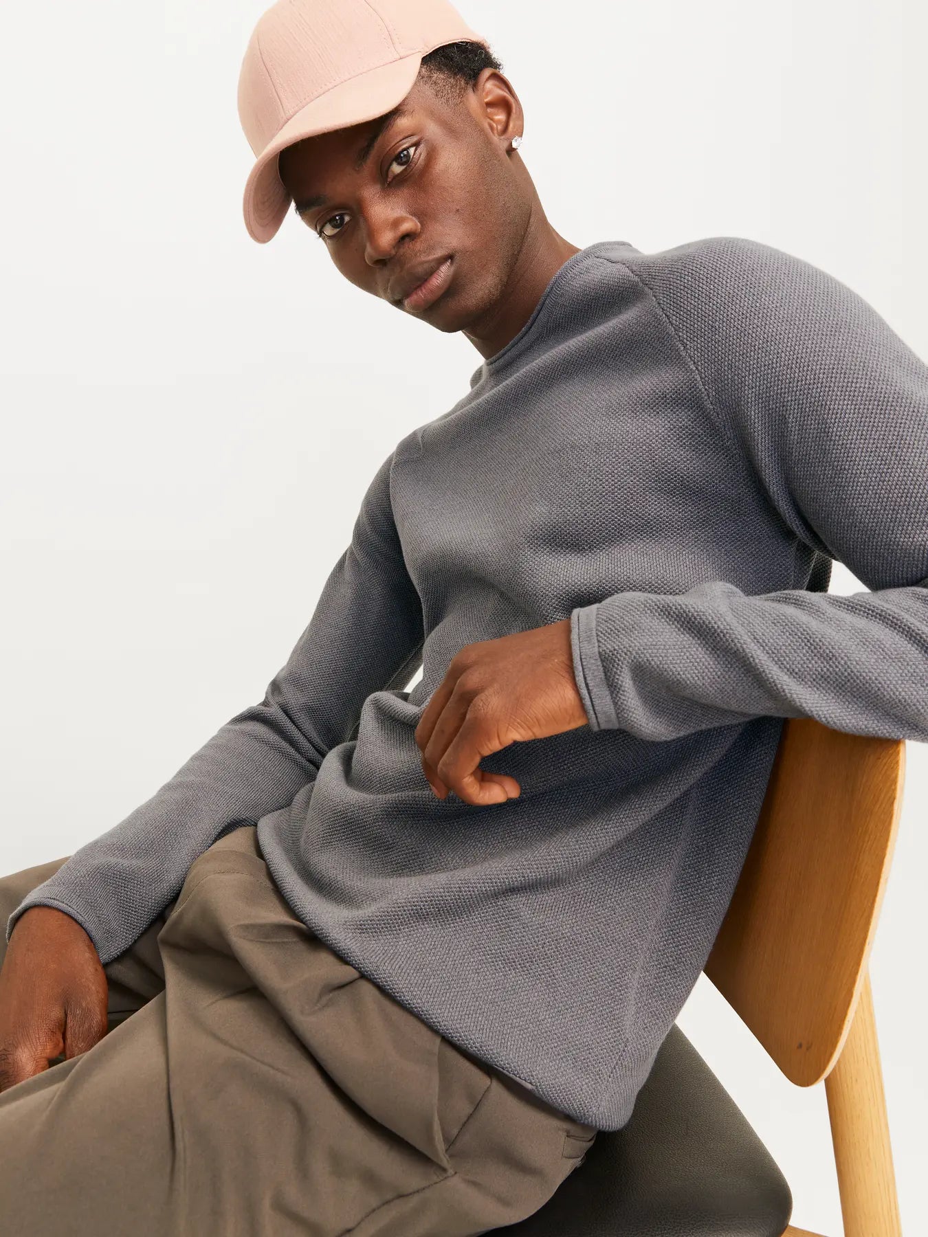 JJ HILL KNIT CREW NECK PULLOVER - CASTLEROCK