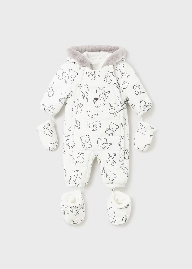 Off white snowsuit Clearance