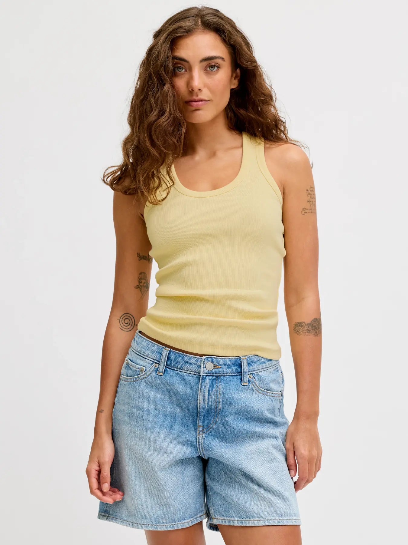 JJXX SEVILLE SHORTS - LIGHT BLUE DENIM