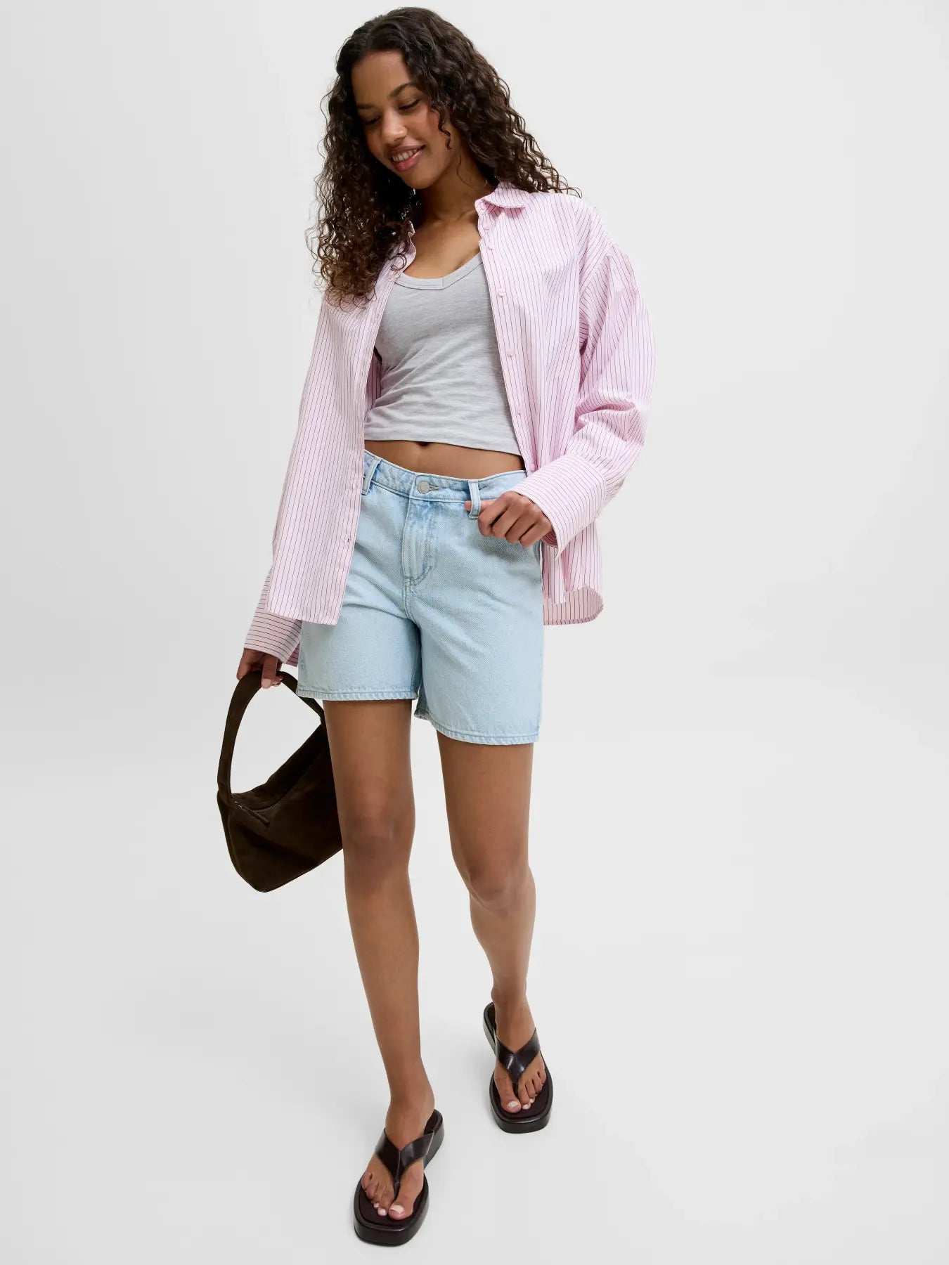 JJXX SEVILLE SHORTS - LIGHT BLUE DENIM