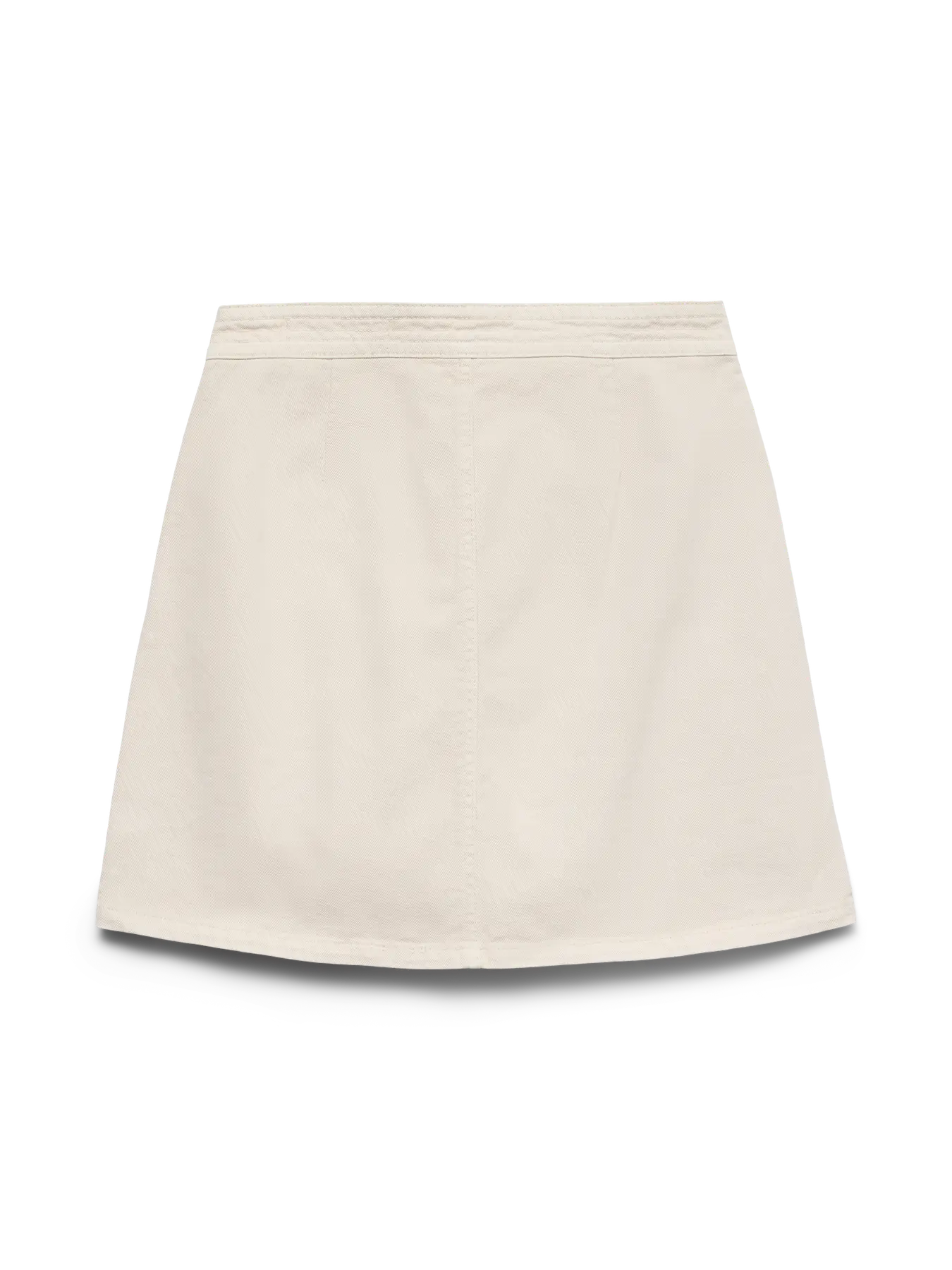 VM LIZA DENIM WRAP SKIRT - BIRCH