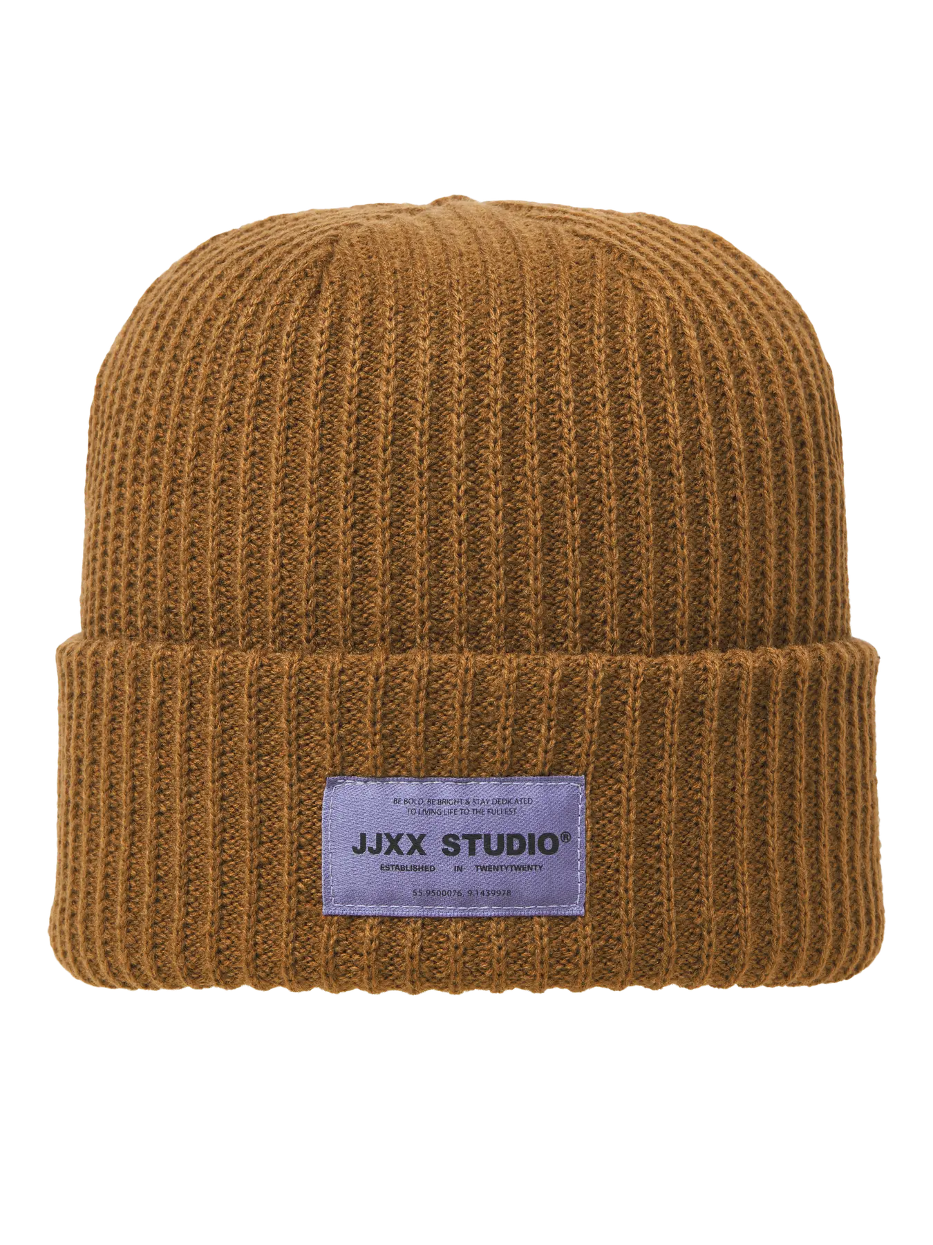 JJXX OTHELIA KNIT BEANIE - RUBBER