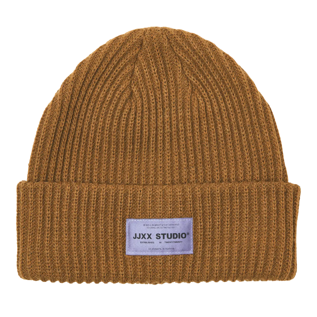 JJXX OTHELIA KNIT BEANIE - RUBBER