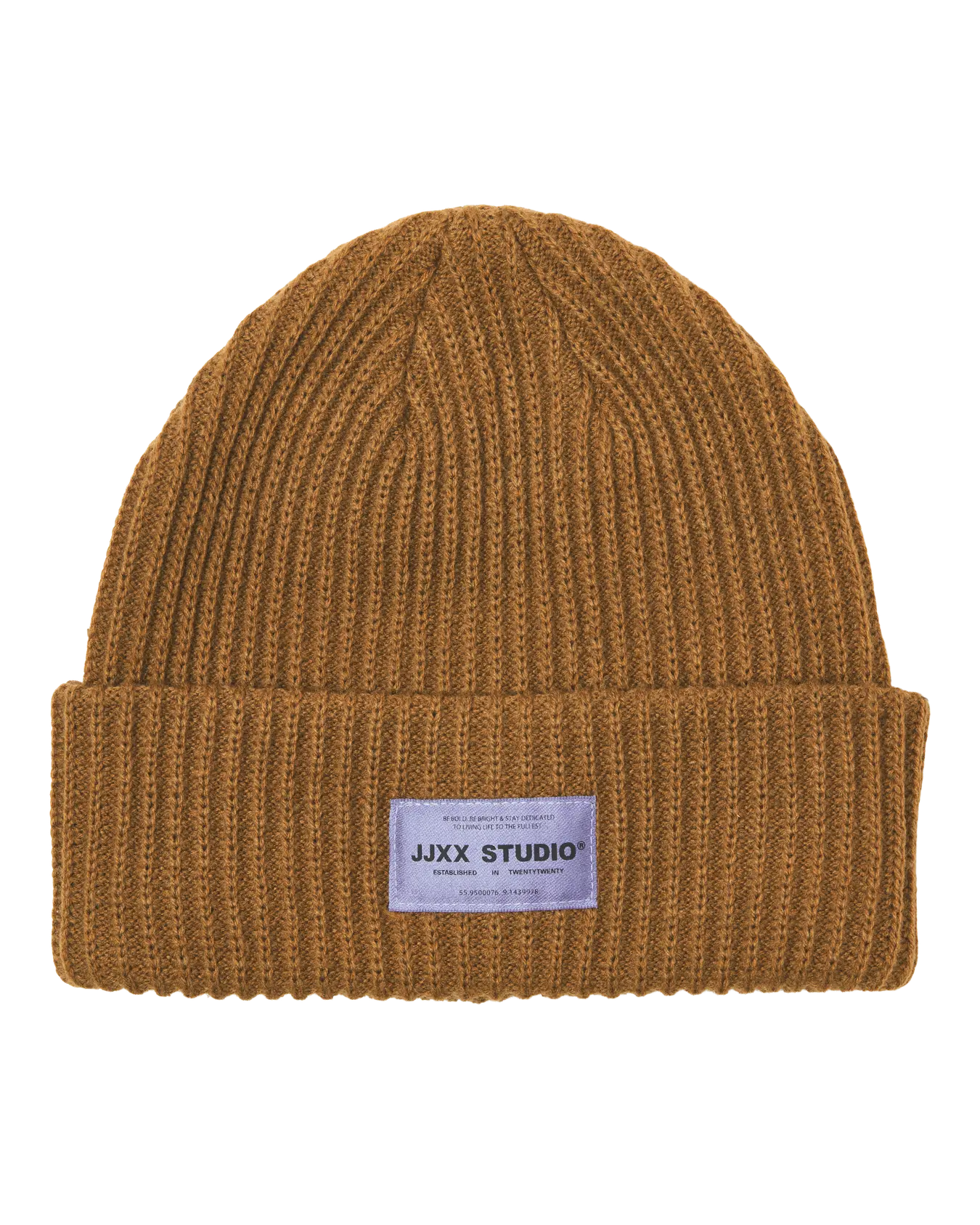 JJXX OTHELIA KNIT BEANIE - RUBBER