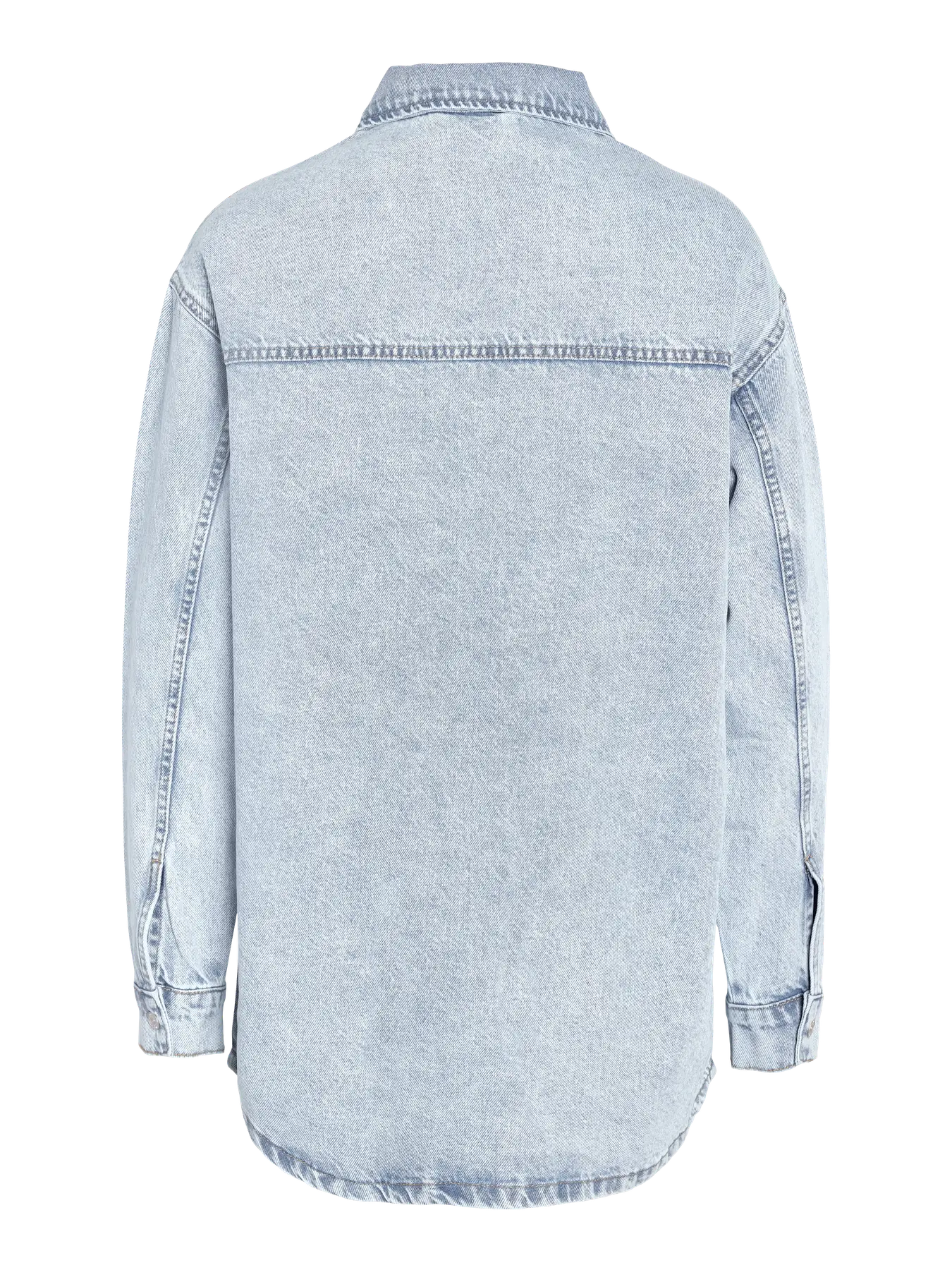NM ALVA DENIM SHACKET - LIGHT BLUE DENIM