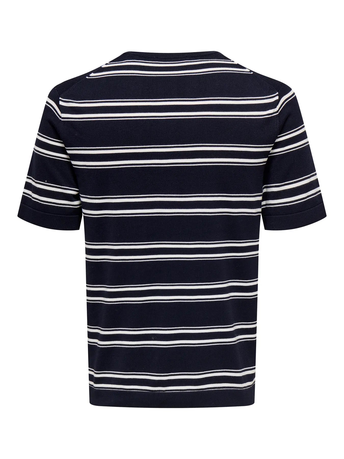 ONLY + SONS WYLER STRIPED TEE - NAVY