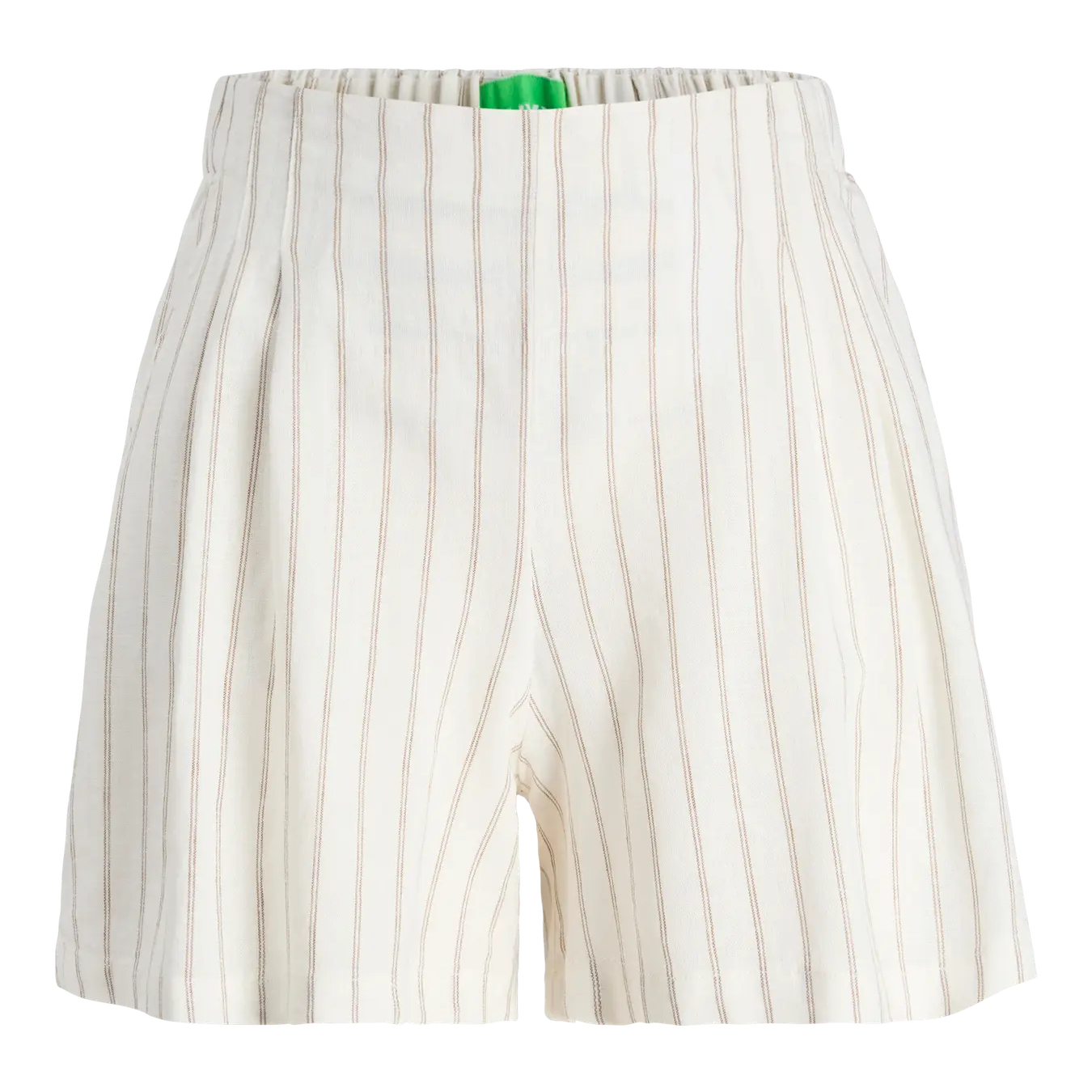 JJXX ALMIRA LINEN SHORTS - BLANC STRIPES