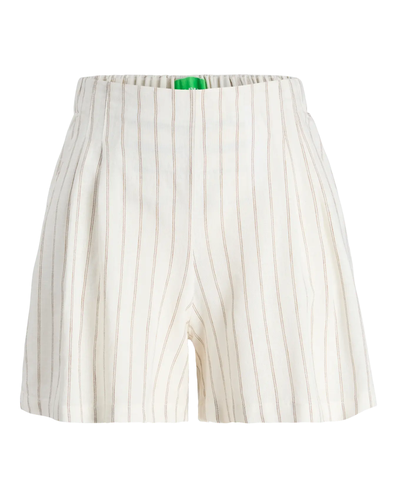 JJXX ALMIRA LINEN SHORTS - BLANC STRIPES
