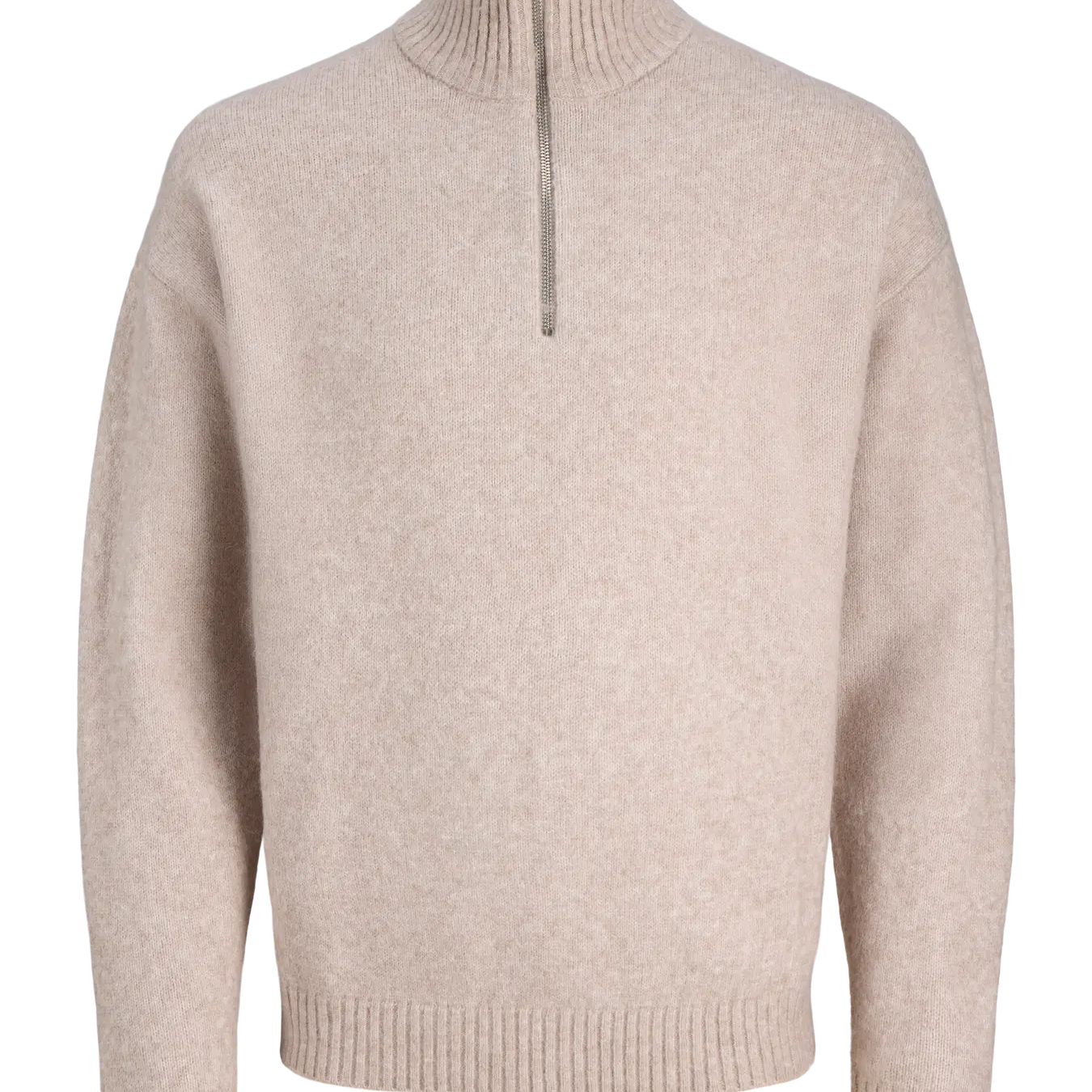 JJ SOHO OLLIE KNIT HALF ZIP SWEATER - ATMOSPHERE