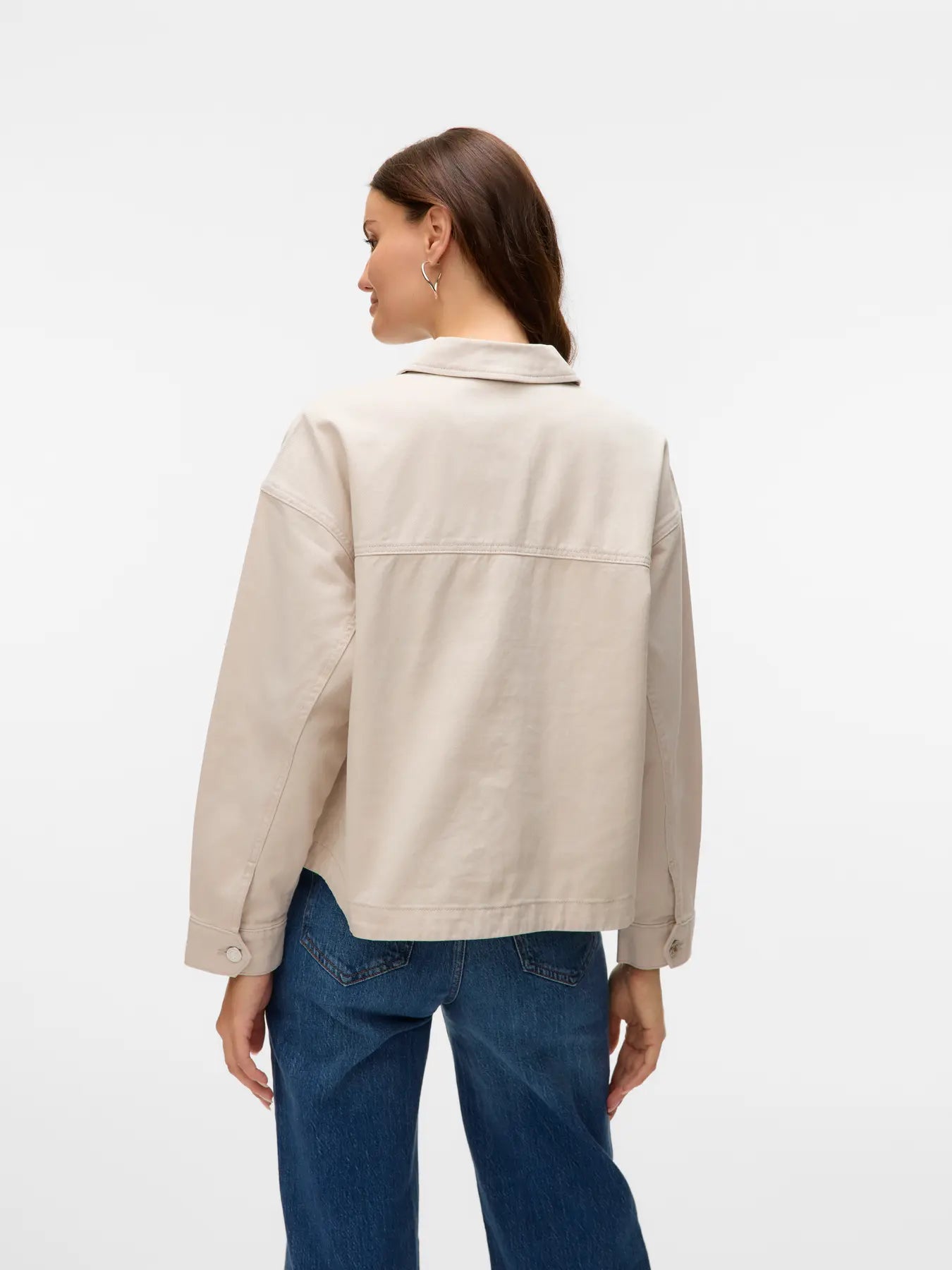 VM JAMIE DENIM SHACKET - BIRCH
