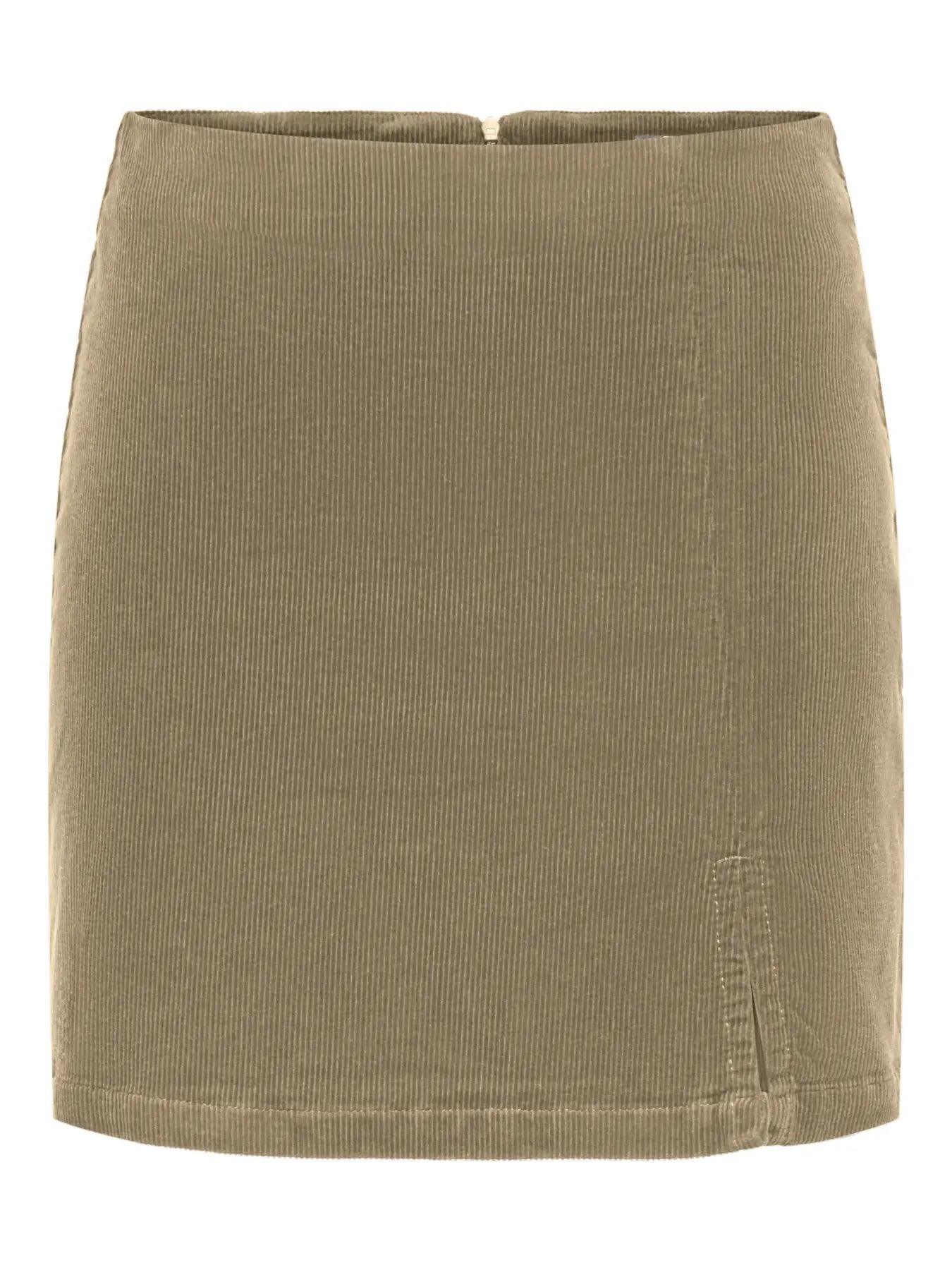 ONLY FLORA HW CORD SKIRT - WEATHERED TEAK