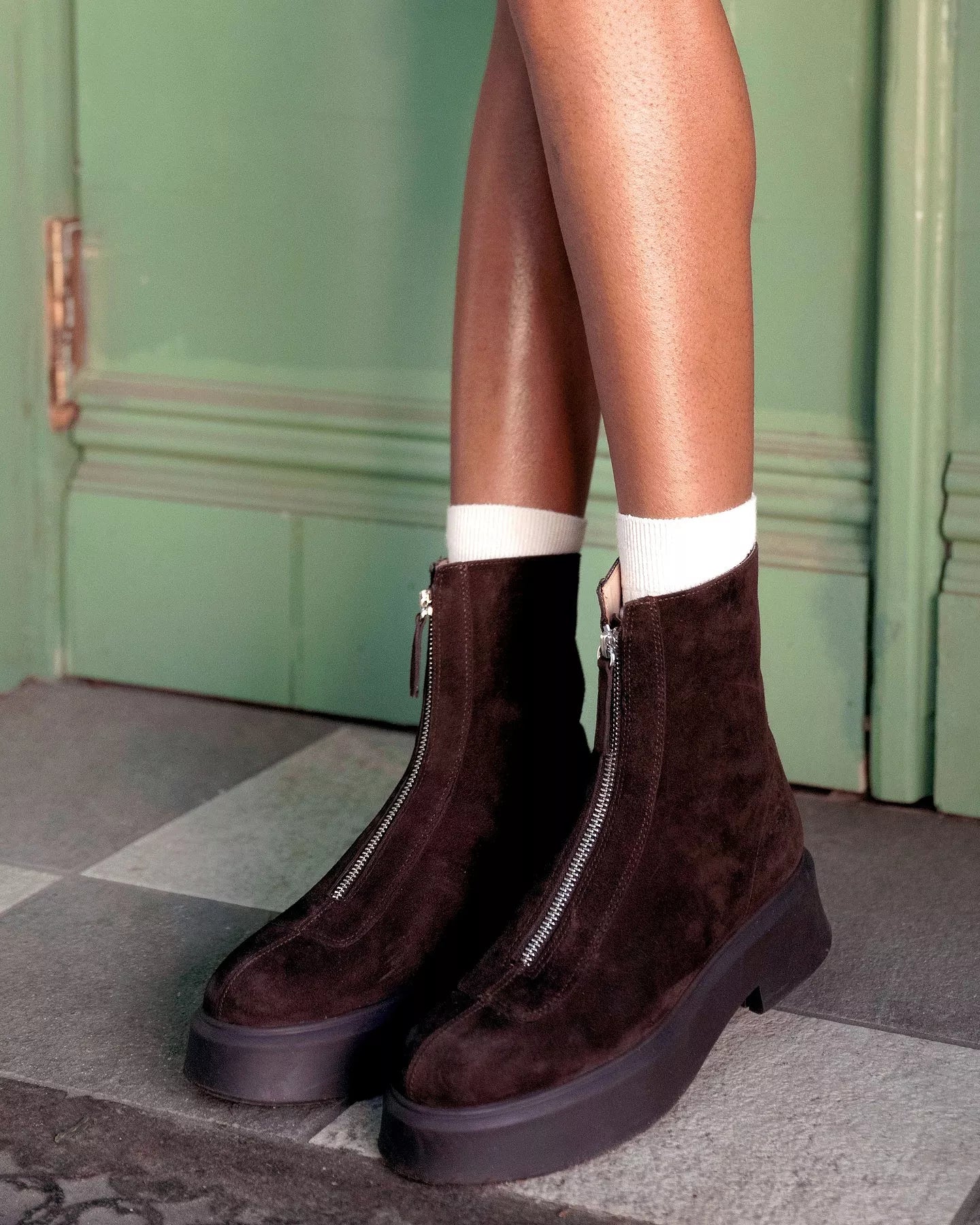 STEVE MADDENN JONES ANKLE BOOT - BROWN SUEDE