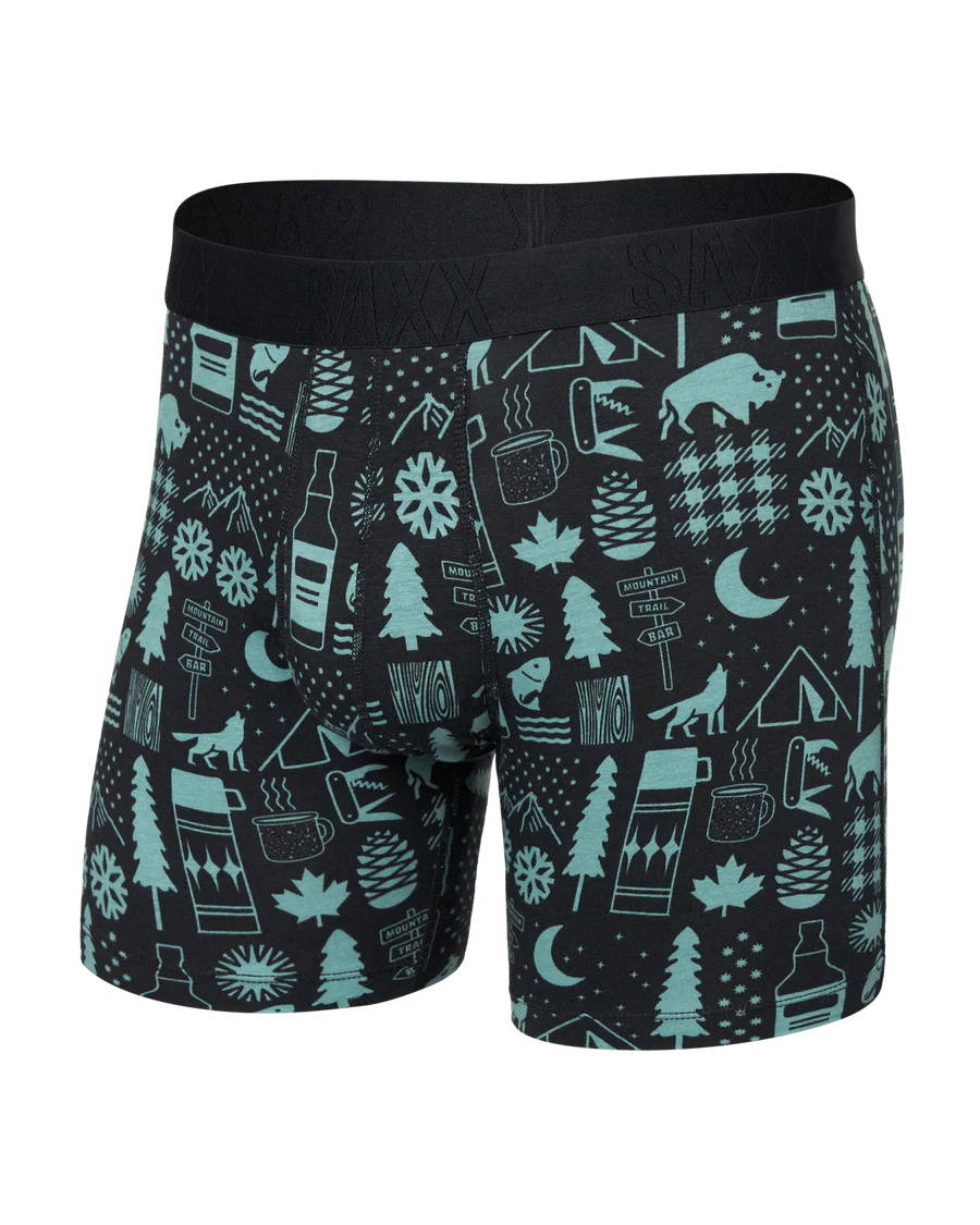 SAXX COOLING COTTON BB - CAMP STAMPS