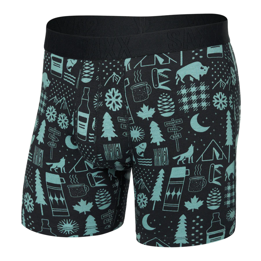 SAXX COOLING COTTON BB - CAMP STAMPS