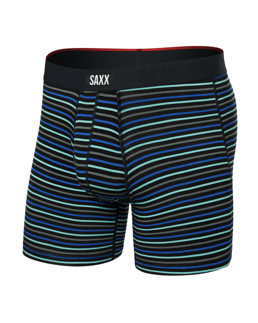 SAXX VIBE XTRA SUPER SOFT BB - GENTS STRIPE SPORTS BLUE