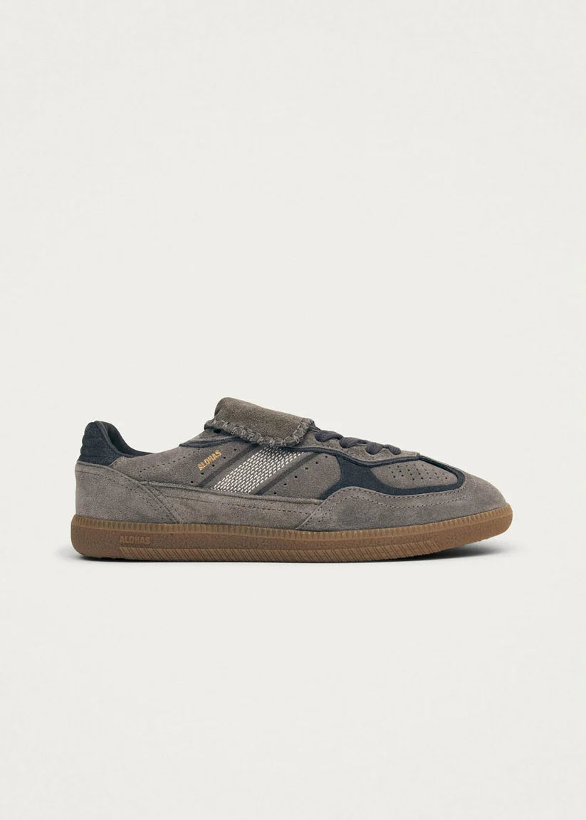 ALOHAS TB.490 CLUB SUEDE SNEAKERS - DARK GREY