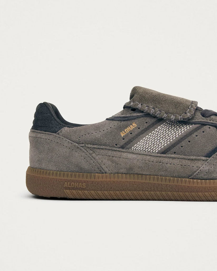 ALOHAS TB.490 CLUB SUEDE SNEAKERS - DARK GREY