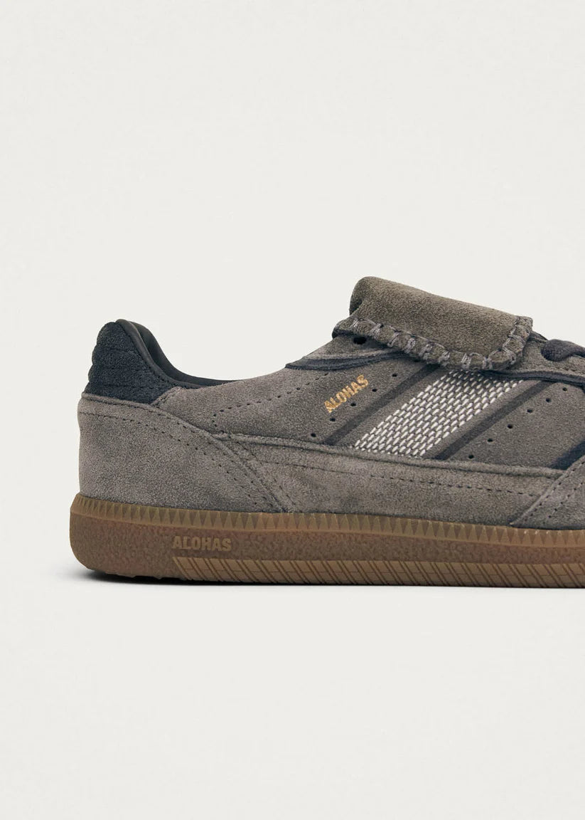 ALOHAS TB.490 CLUB SUEDE SNEAKERS - DARK GREY
