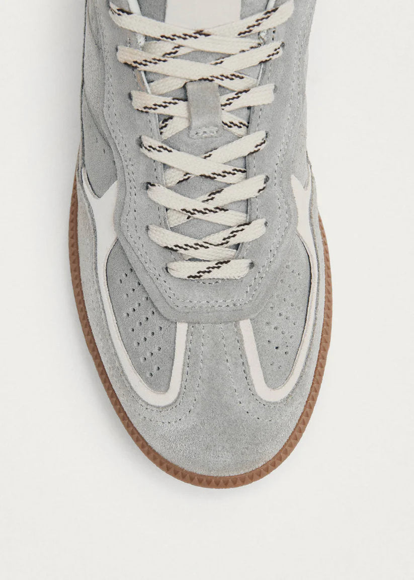 ALOHAS TB.490 RIFE LEATHER SNEAKERS - GREY