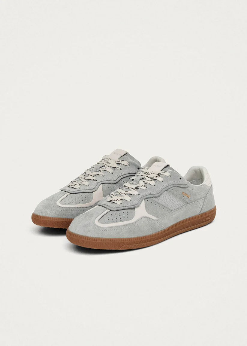 ALOHAS TB.490 RIFE LEATHER SNEAKERS - GREY