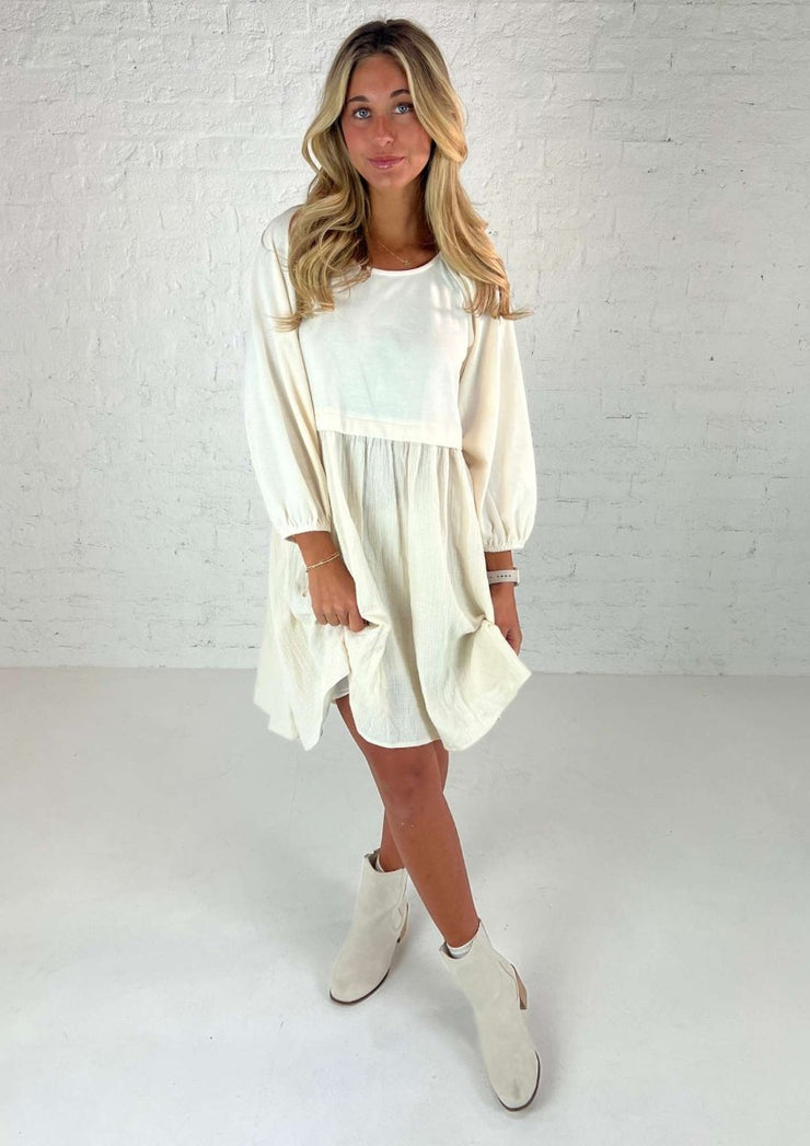 THE DAWN DRESS - IVORY