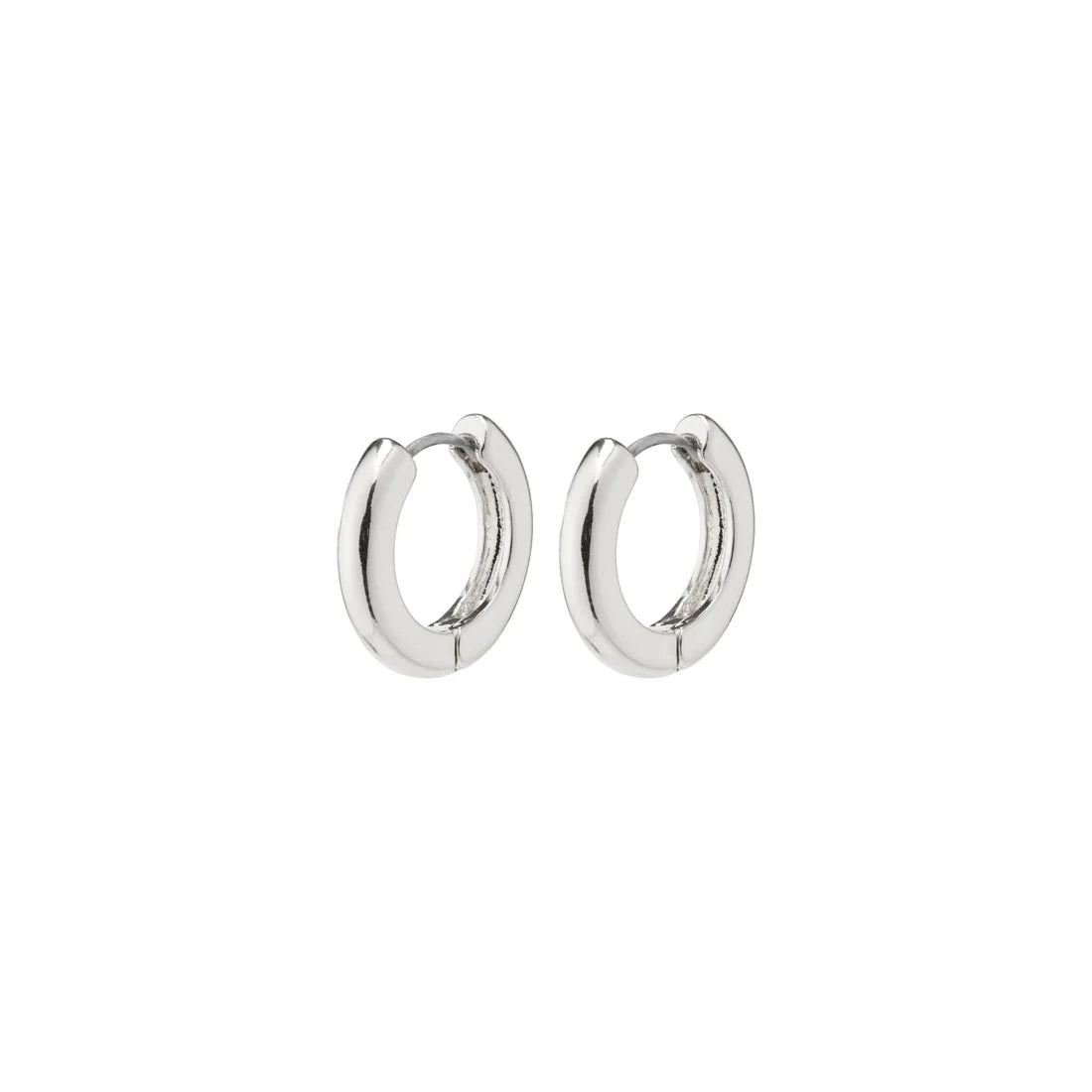 PILGRIM TYRA RECYCLED HOOPS - SILVER