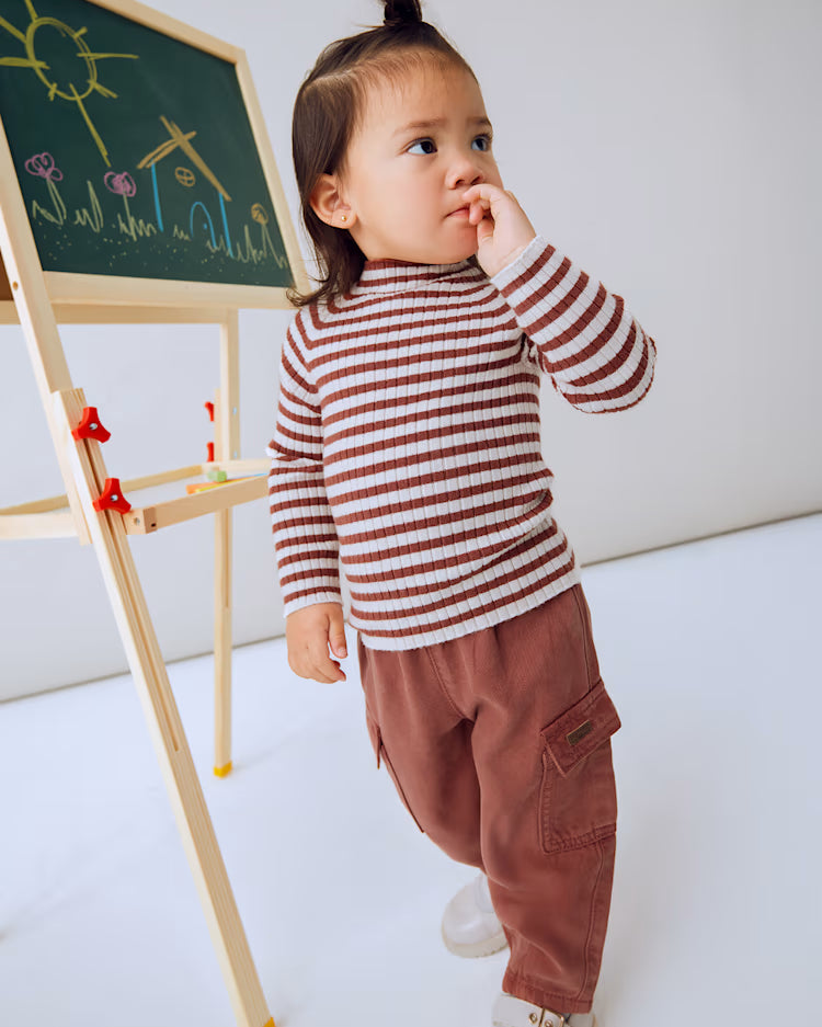 MAYORAL CARGO PANTS - TERRACOTA