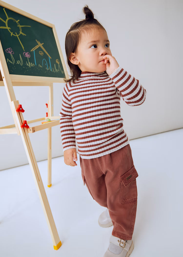 MAYORAL CARGO PANTS - TERRACOTA