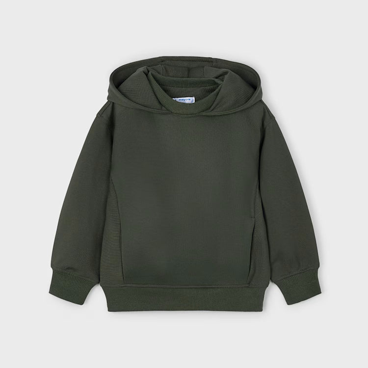 MAYORAL BASIC HOODIE - OLIVE