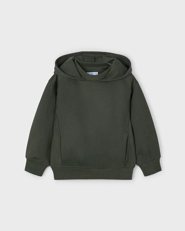 MAYORAL BASIC HOODIE - OLIVE
