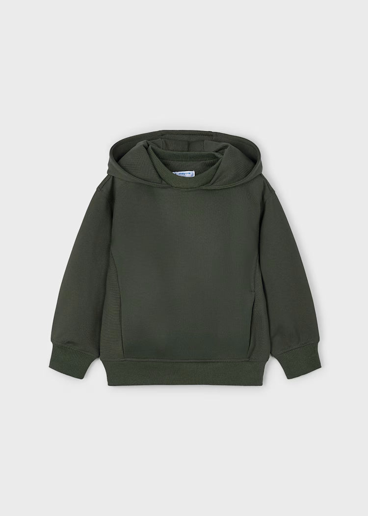 MAYORAL BASIC HOODIE - OLIVE