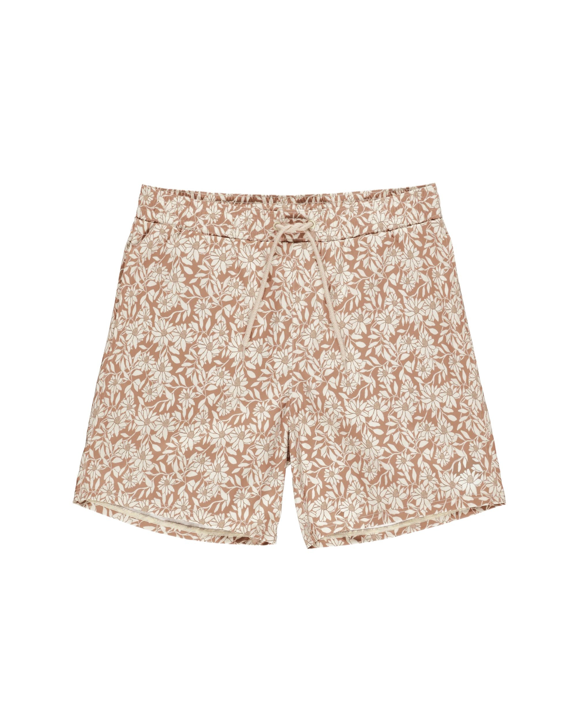 RYLEE + CRU BOARDSHORT - PLUMERIA