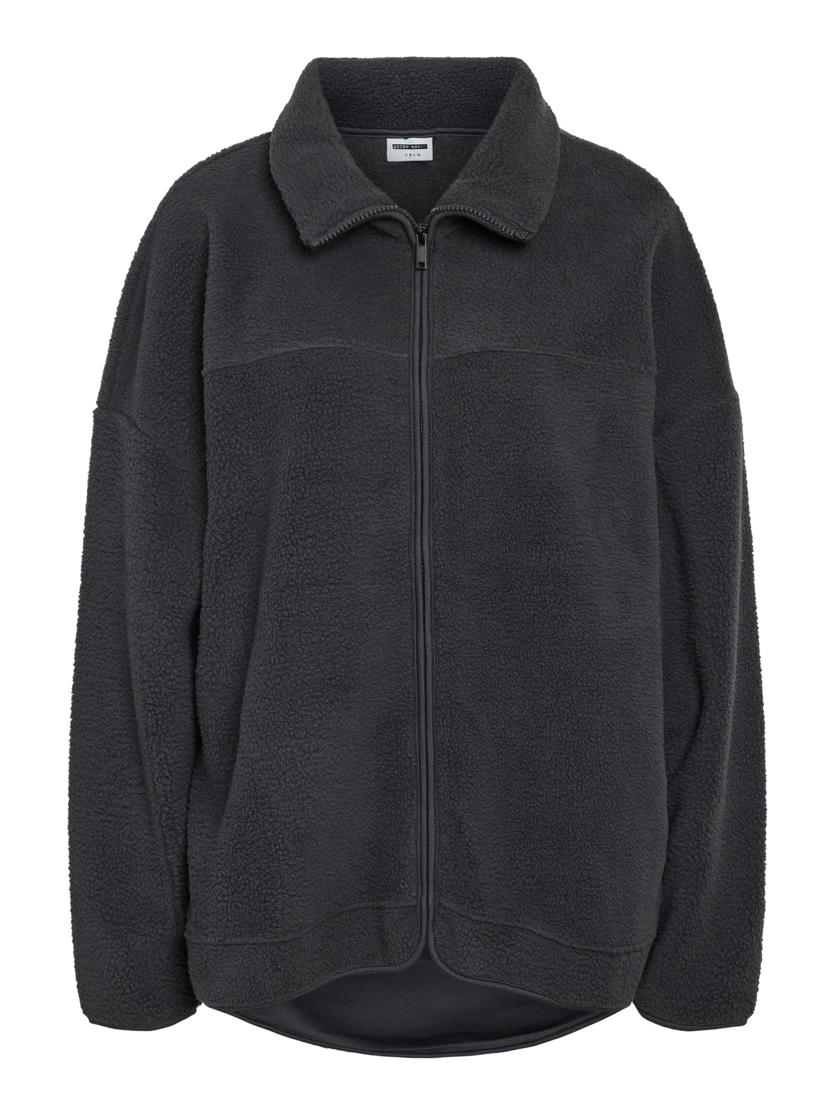 NM COZY SHERPA ZIP JACKET - OBSIDIAN