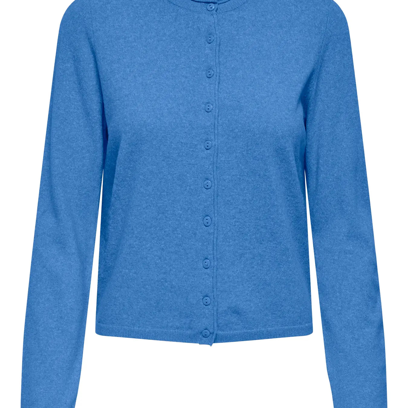 ONLY LOYAL O NECK CARDIGAN - ULTRAMARINE
