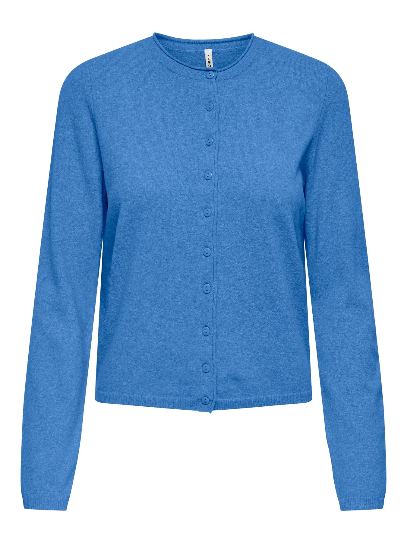 ONLY LOYAL O NECK CARDIGAN - ULTRAMARINE