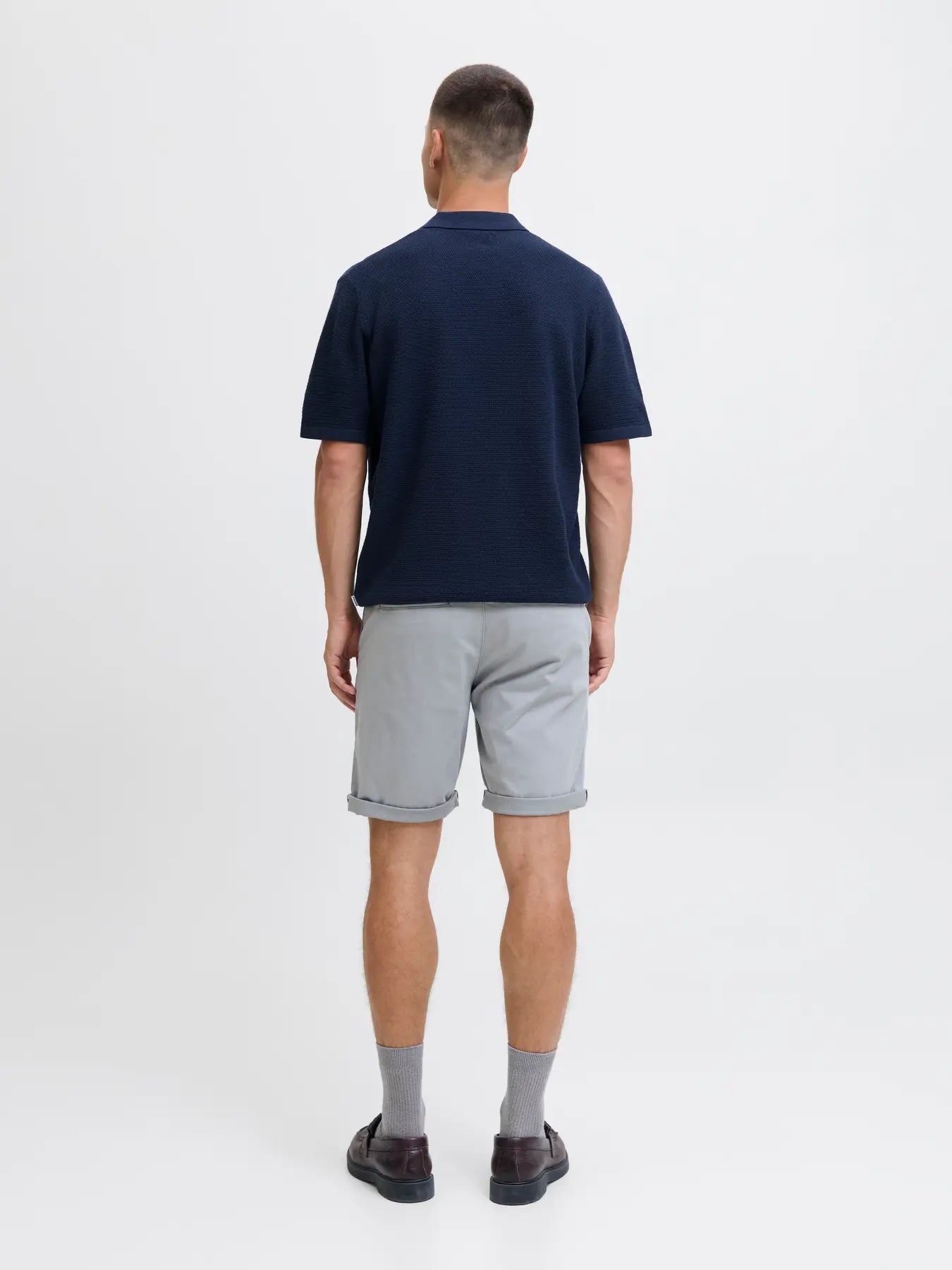 JJ BOWIE CHINO SHORTS - ULTIMATE GREY