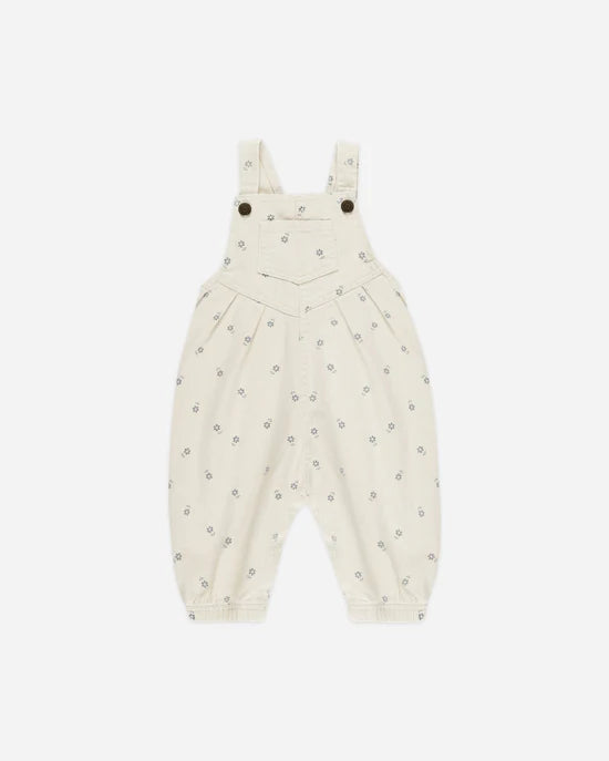 RYLEE + CRU VINTAGE OVERALL - BLUE DAISY