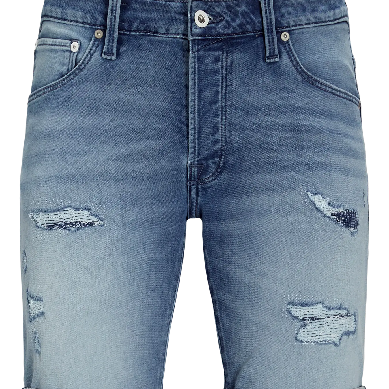 JJ RICK ICON SHORTS - BLUE DENIM