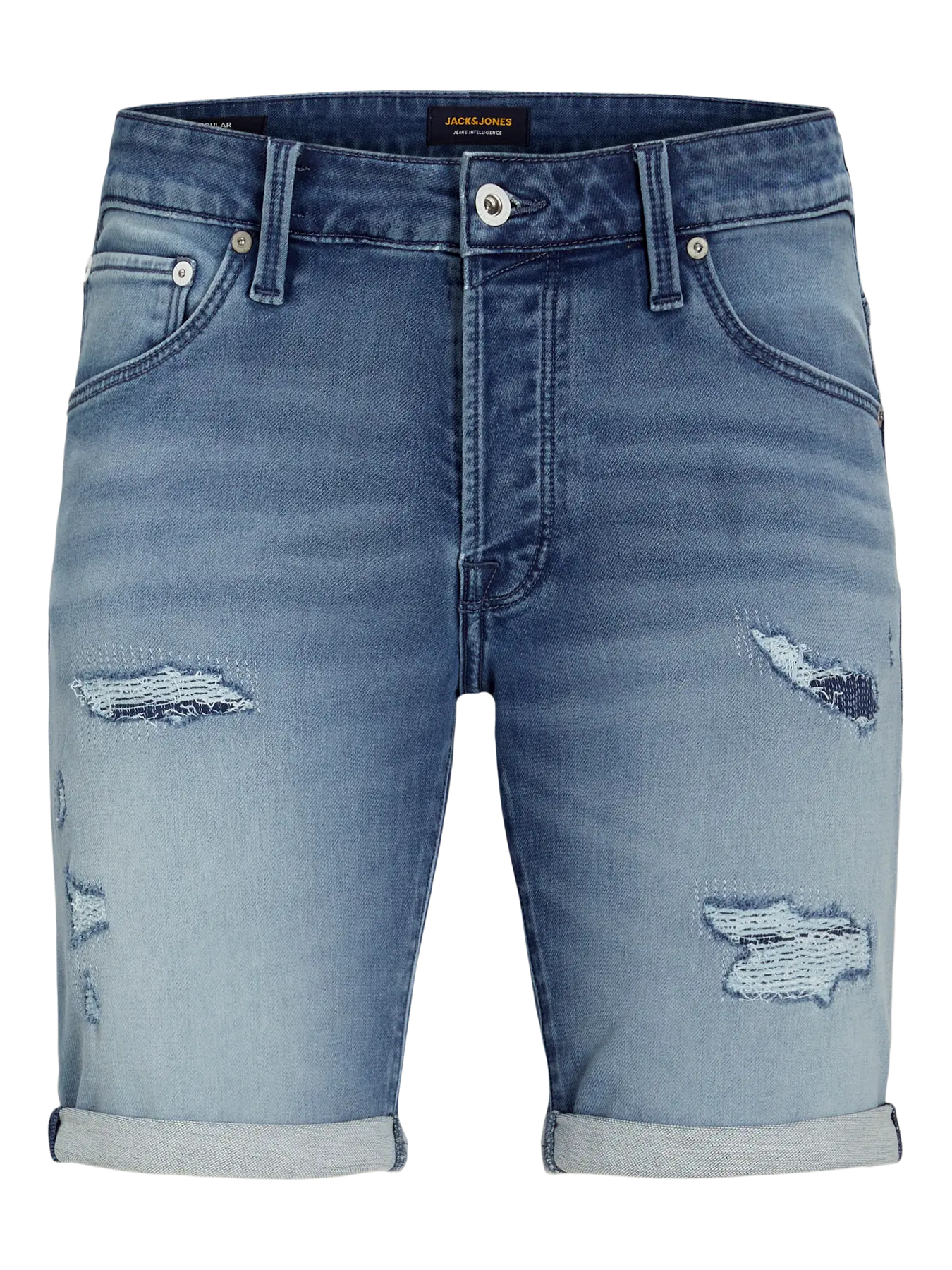 JJ RICK ICON SHORTS - BLUE DENIM