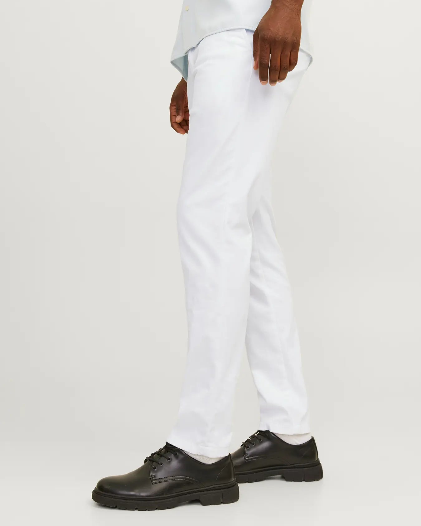JJ MARCO BOWIE CHINO TROUSERS - WHITE