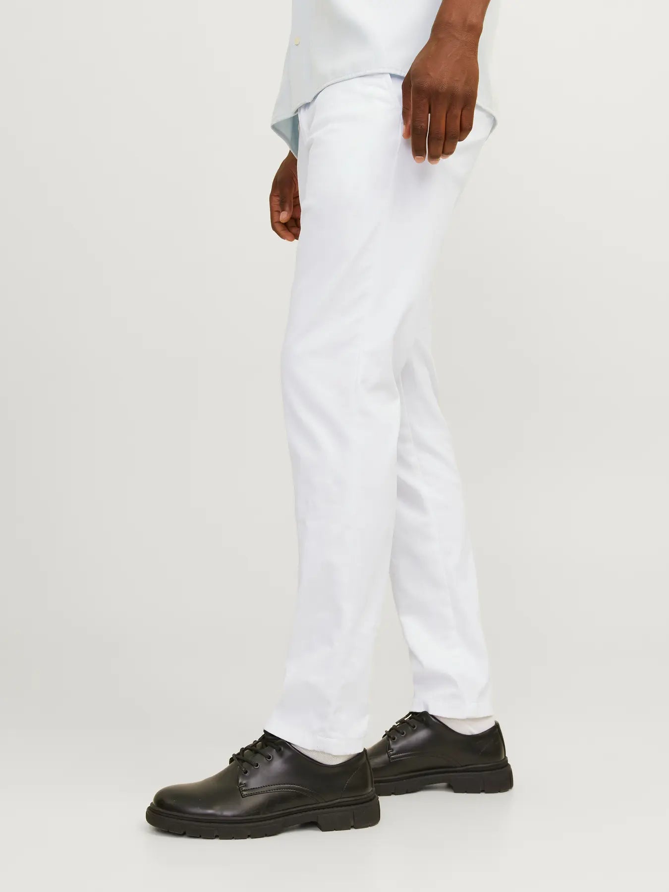 JJ MARCO BOWIE CHINO TROUSERS - WHITE