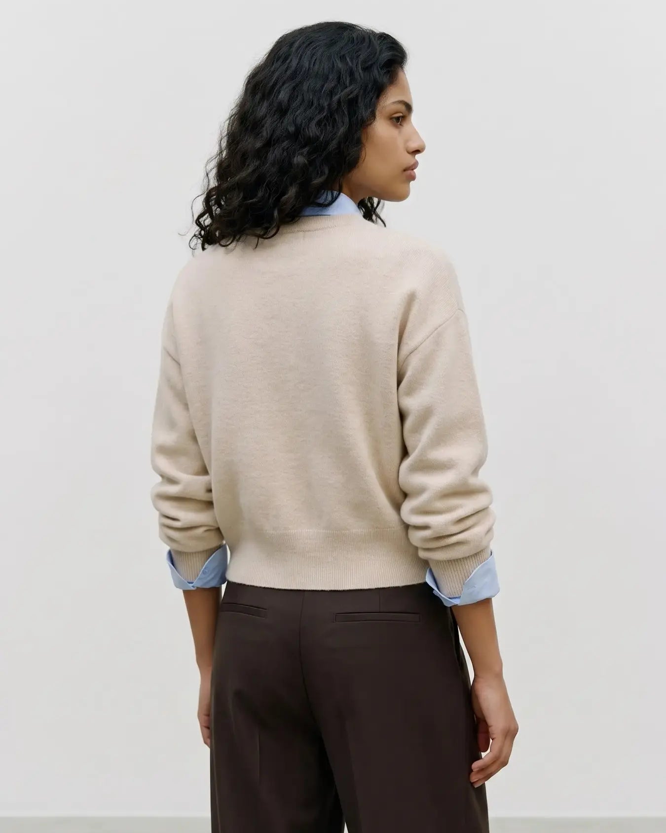 VM KACY O NECK PULLOVER - BIRCH
