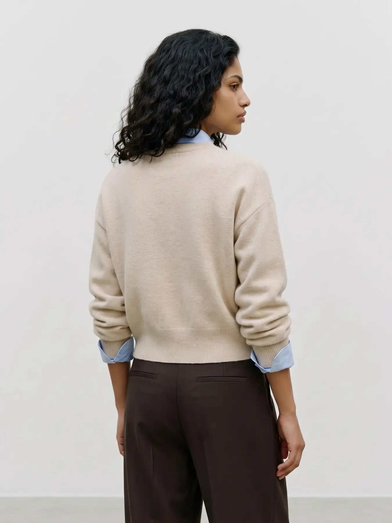 VM KACY O NECK PULLOVER - BIRCH